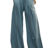 Rebecca - Vintage Φαρδύ Τζιν Παντελόνι (Vintage Wide-Leg Denim Trousers)