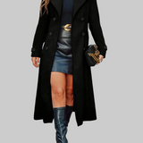 Mila διπλόφαρδο μάλλινο παλτό