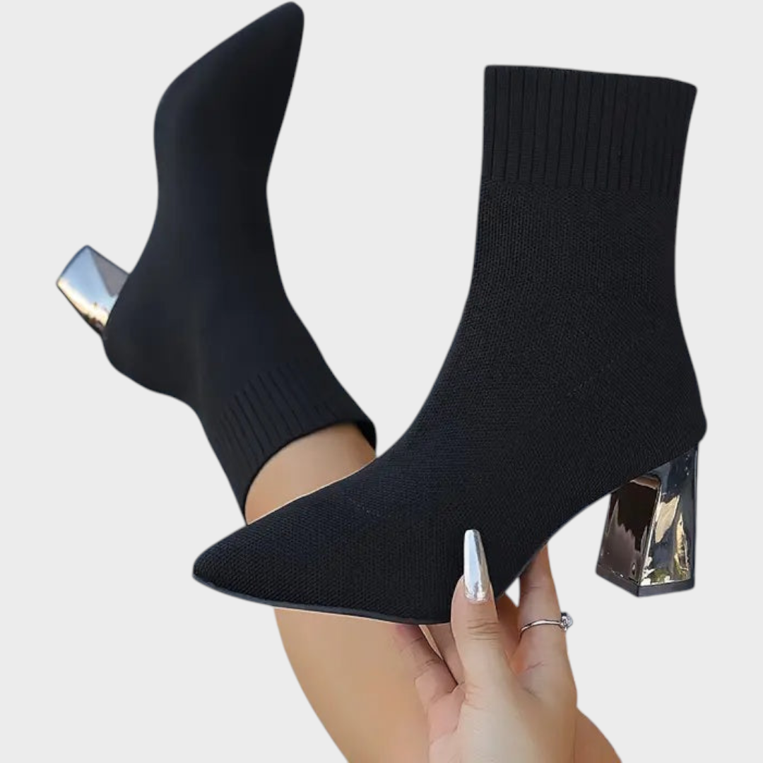 Coline | Μποτάκια με Ψηλή Φτέρνα και Σχήμα Μυτερής Μύτης