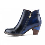 Μπρούκλιν - Ρετρό Μποέμ Λουλουδάτο Στυλ Μποτάκια (Retro Boho Floral Charm Ankle Boots)