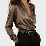 Rosalynn | Κομψό Τοπ με V-Λαιμό