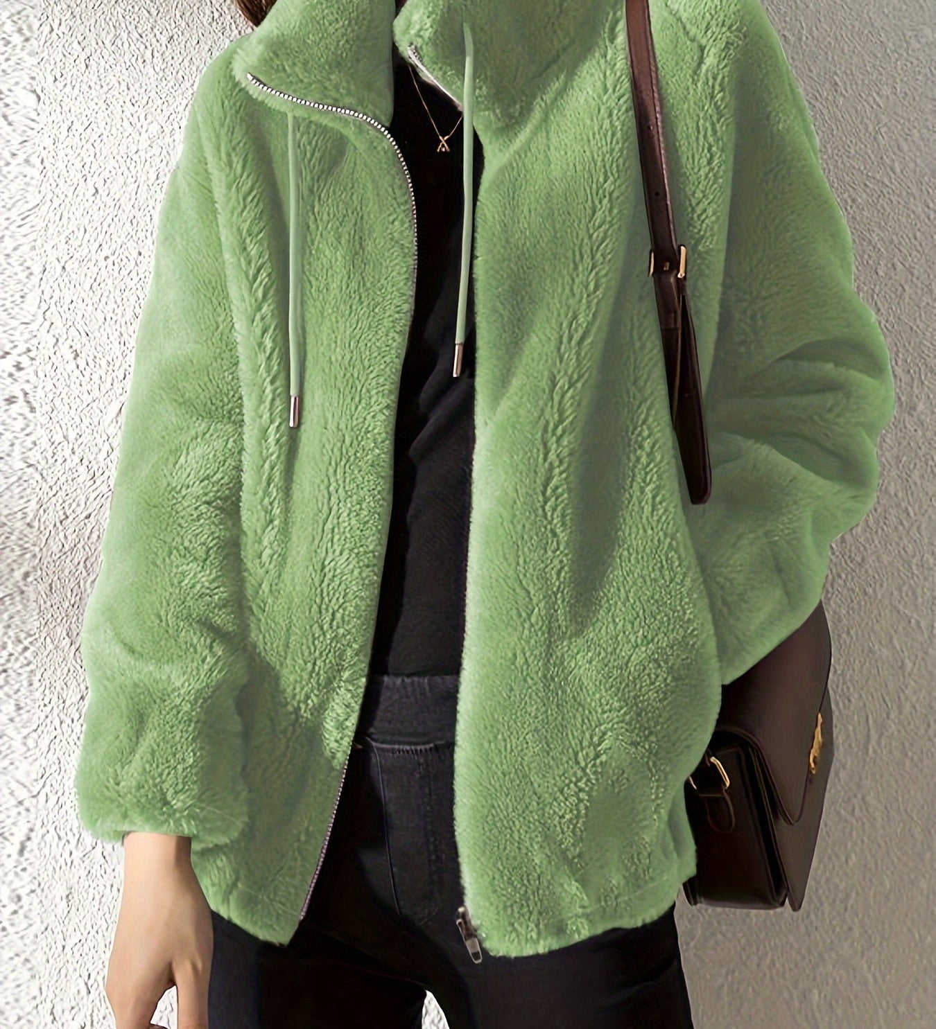 Avelora | άνετη ζακέτα με φερμουάρ