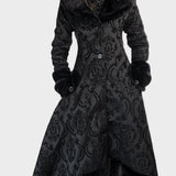 Sora | Μαύρο Χειμερινό Παλτό με Τσέπες (Black Pocket Winter Coat)