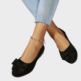 Fransiska -Αναπνέοντα Αντιολισθητικά Μοκασίνια με Παπιγιόν