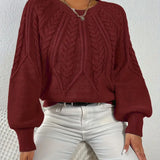 Özden - Κομψό Μακρυμάνικο Πουλόβερ (Elegant Long Sleeve Sweater)