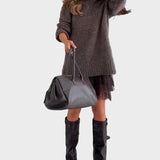 Δύο τεμαχίων casual σετ με δαντελένιο ζιβάγκο