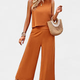 Lavinia Boho Σετ με Αέρινο Τοπ και Σορτς από Λινό και Βαμβάκι