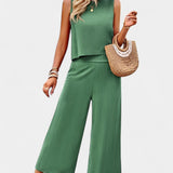 Lavinia Boho Σετ με Αέρινο Τοπ και Σορτς από Λινό και Βαμβάκι