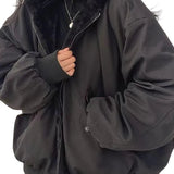 Νάπολη - Oversized Ζακέτα με Φερμουάρ (Oversized Zip Jacket)