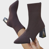 Coline | Μποτάκια με Ψηλή Φτέρνα και Σχήμα Μυτερής Μύτης