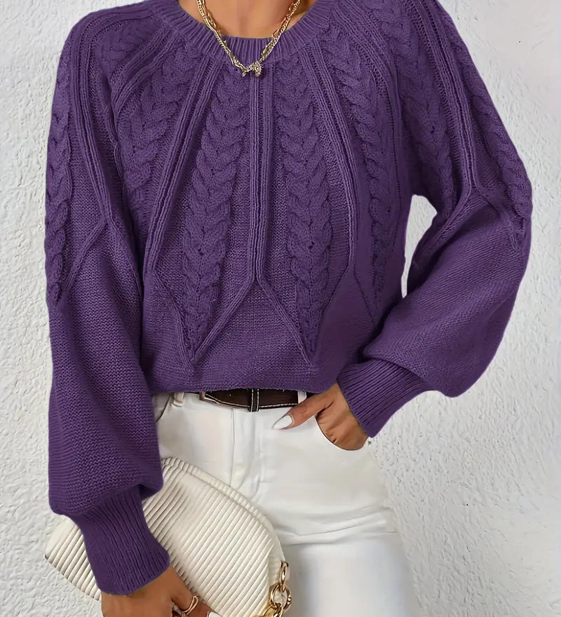 Özden - Κομψό Μακρυμάνικο Πουλόβερ (Elegant Long Sleeve Sweater)