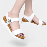 Clothide Casual Platform σανδάλια με διπλό λουρί και ρυθμιζόμενη πόρπη