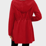 Dionissia | Αναστρέψιμο Μπουφάν με Καπέλο και Λεοπάρ Πατρόν