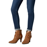 Πενelope μπότα αστραγάλου με μυτερή μύτη