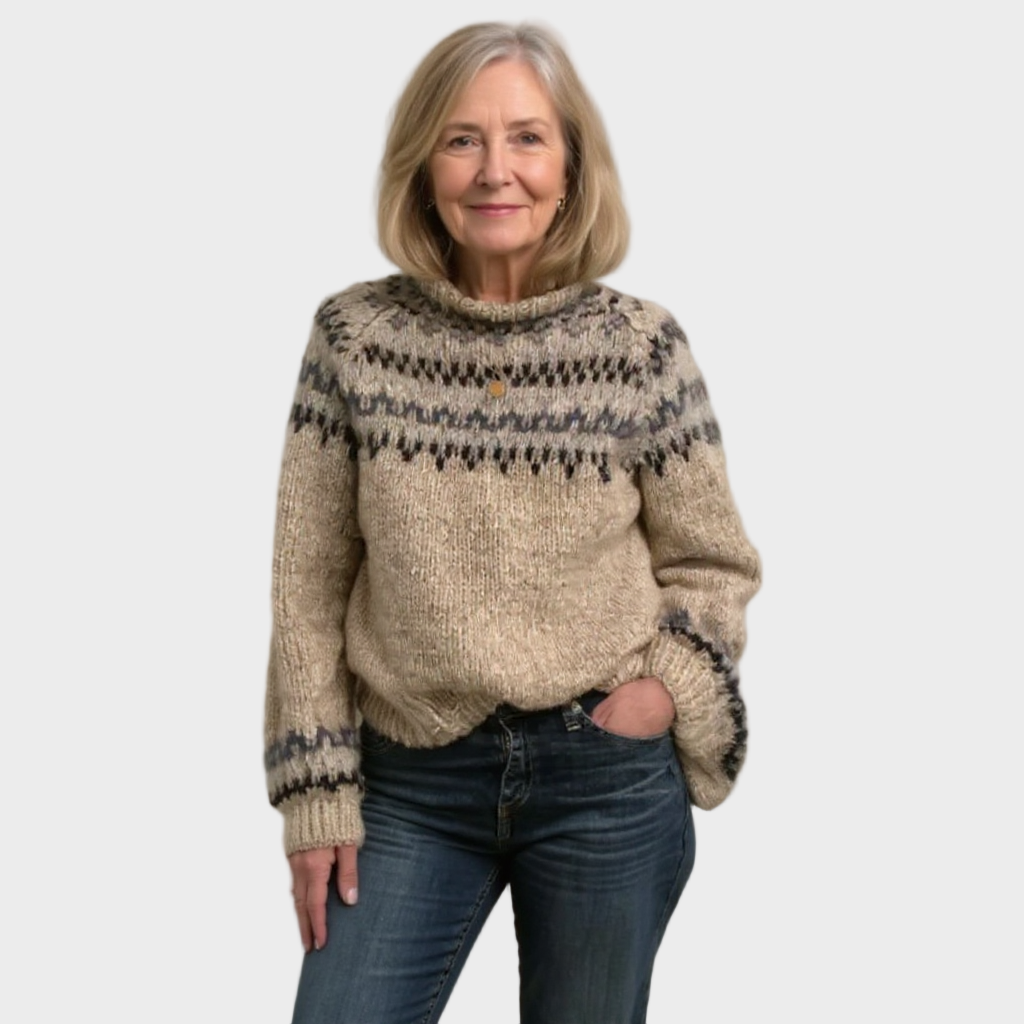Ashley | Vintage Χειροποίητο Ισλανδικό Πουλόβερ