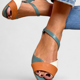 Juralina Κομψά σανδάλια με λουράκι αστραγάλου με μαλακή σόλα