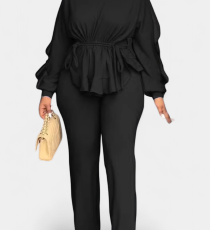 Charmed Σετ 2 Τεμαχίων με Βολάν και Κορδόνι