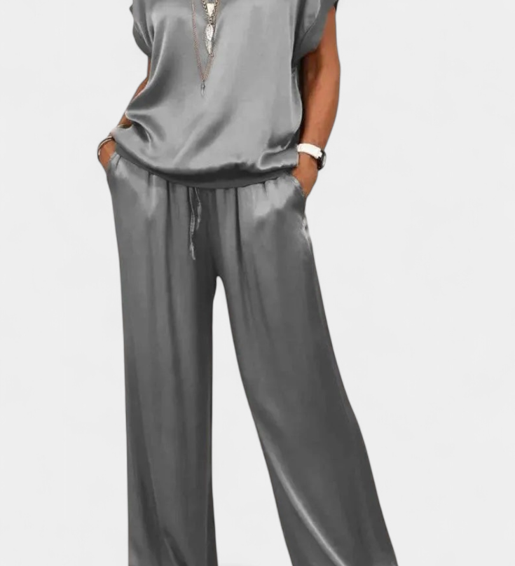 Blasa Ανοιξιάτικο Σετ Δύο Τεμαχίων με Εκλεπτυσμένο Στυλ