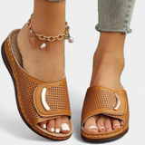 Itziar Ορθοπεδικά σανδάλια με διάτρητο σχέδιο και μαλακό πάτο