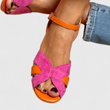 Norma Elegant σανδάλια με άνετο τακούνι και ρυθμιζόμενο λουράκι