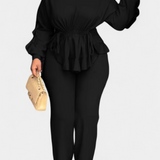 Charmed Σετ 2 Τεμαχίων με Βολάν και Κορδόνι