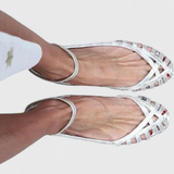 Sofica Σανδάλια με λουράκι αστραγάλου ασημί