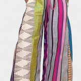 Claudine Casual Παντελόνι με Φαρδύ Μπατζάκι και Ριγέ Σχέδιο