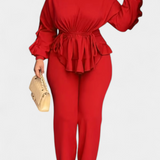 Charmed Σετ 2 Τεμαχίων με Βολάν και Κορδόνι