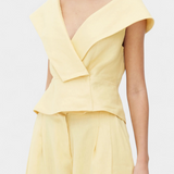 Χέιντεν | Σετ με Ασύμμετρο Τοπ και Παντελόνι Παλάτσο