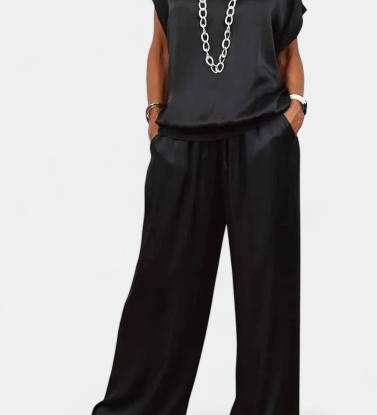 Blasa Ανοιξιάτικο Σετ Δύο Τεμαχίων με Εκλεπτυσμένο Στυλ