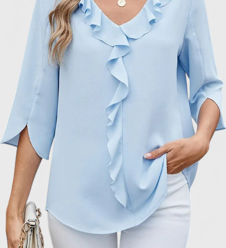 Annemiek Καθημερινή Μπλούζα με Άνετη Γραμμή και Κομψό Στυλ