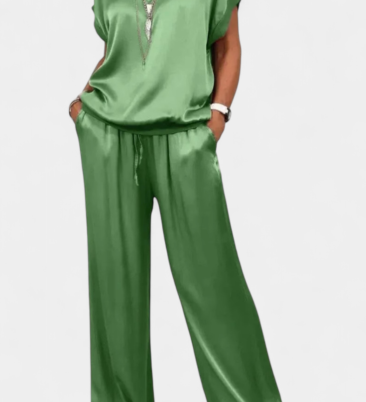 Blasa Ανοιξιάτικο Σετ Δύο Τεμαχίων με Εκλεπτυσμένο Στυλ