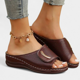 Itziar Ορθοπεδικά σανδάλια με διάτρητο σχέδιο και μαλακό πάτο