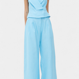 Χέιντεν | Σετ με Ασύμμετρο Τοπ και Παντελόνι Παλάτσο