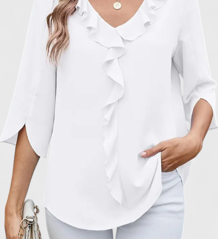 Annemiek Καθημερινή Μπλούζα με Άνετη Γραμμή και Κομψό Στυλ