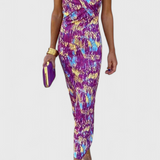 Julissa Βραδινό Μάξι Φόρεμα με Γυμνούς Ώμους