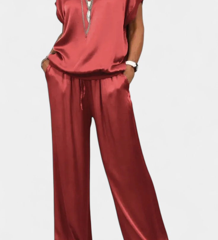 Blasa Ανοιξιάτικο Σετ Δύο Τεμαχίων με Εκλεπτυσμένο Στυλ