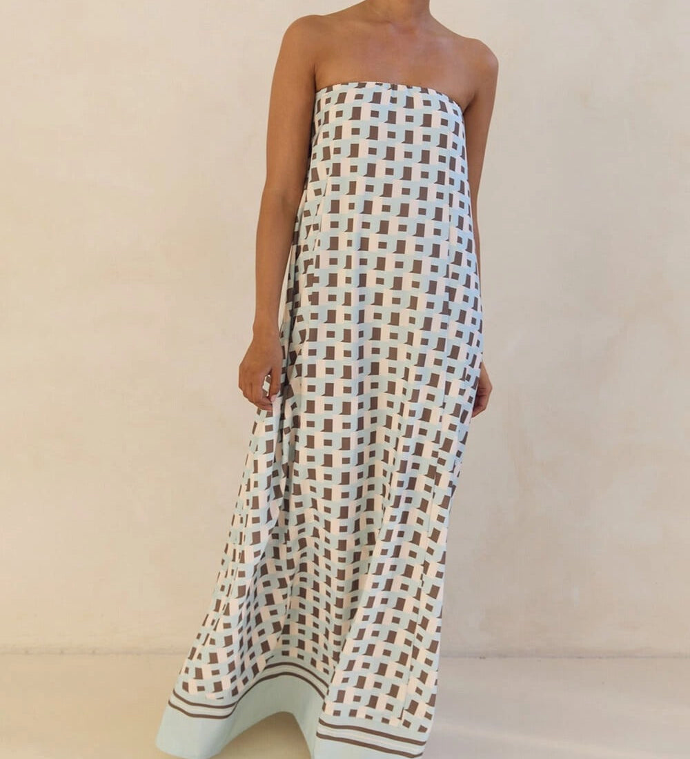 Iris - Φόρεμα με γεωμετρικά σχέδια