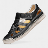 Εργονομικά πέδιλα από συνθετικό δέρμα Kaia κομμένα στο πλάι