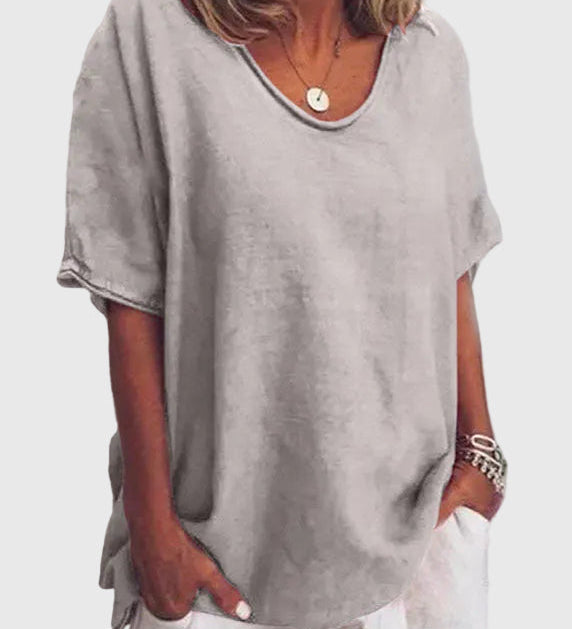 Καλλιόπη - Άνετη Χαλαρή Μπλούζα
