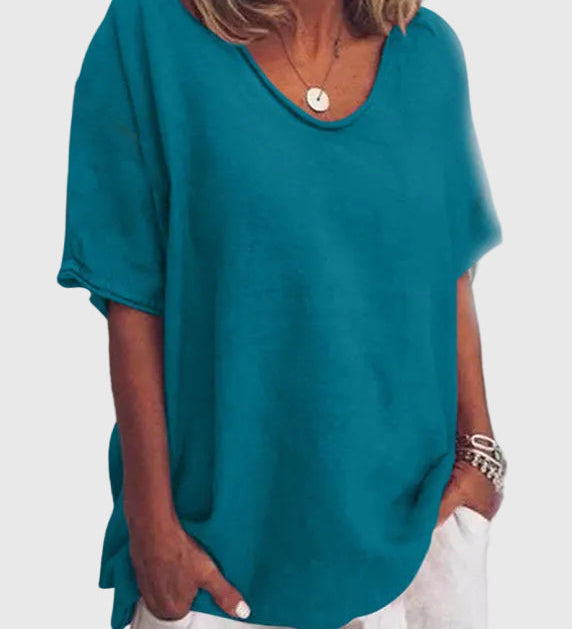 Καλλιόπη - Άνετη Χαλαρή Μπλούζα