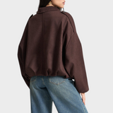 Vita | Σουέντ bomber τζάκετ