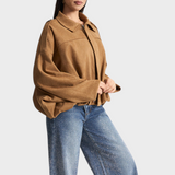 Vita | Σουέντ bomber τζάκετ