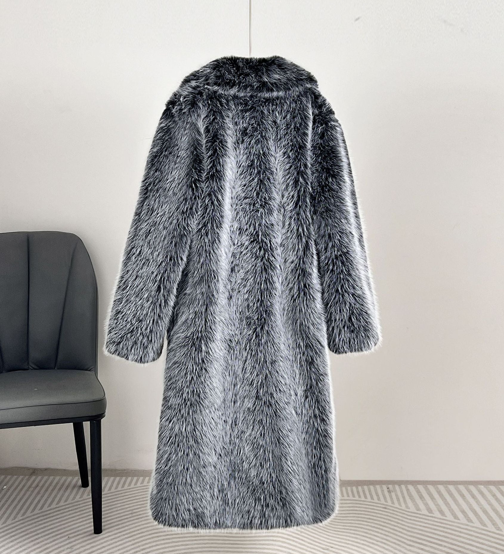 Harper - Μακρύ Μπουφάν από Ψεύτικη Γούνα